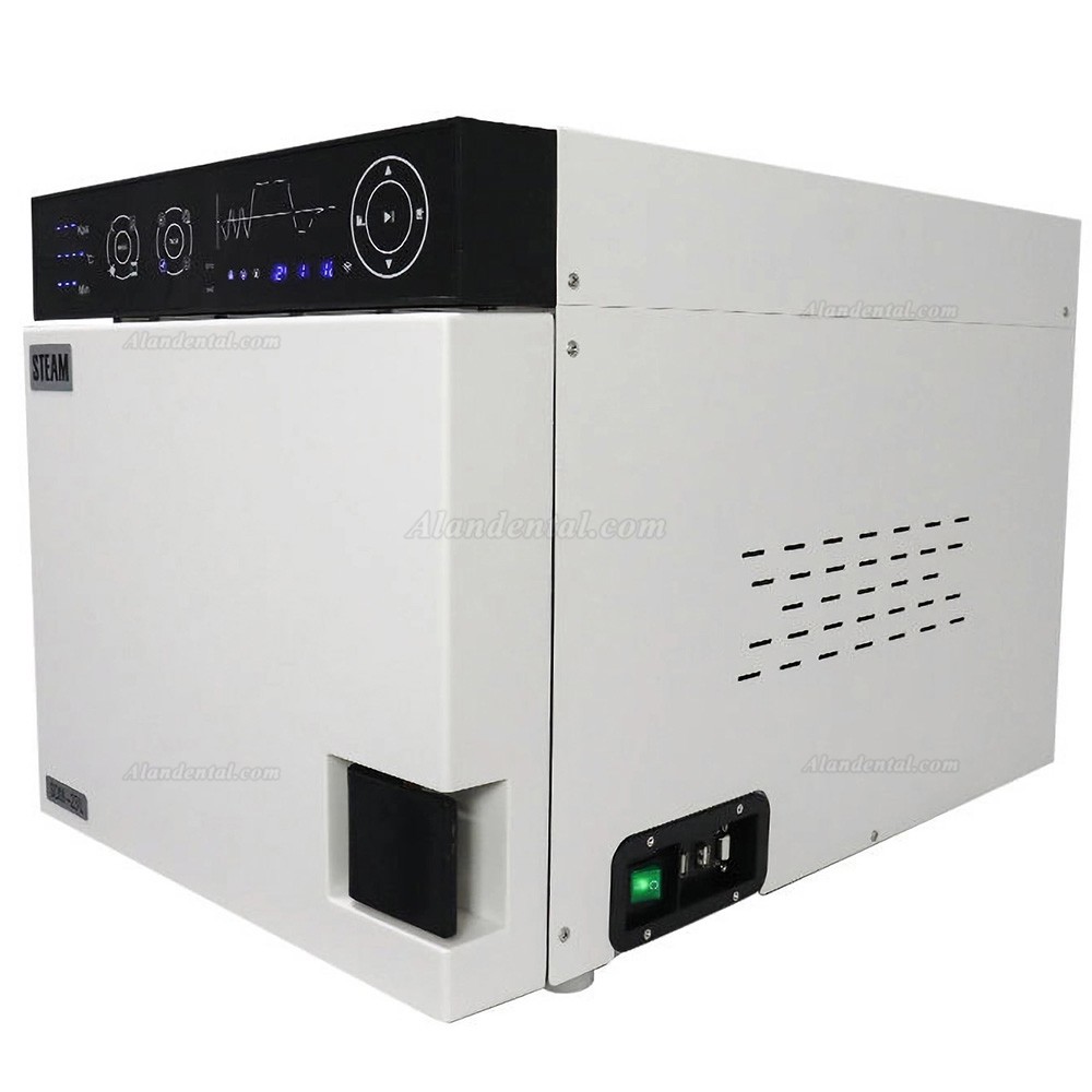SDM 18L/23L Dental Autoclave Steam Sterilizer Class B Table Top Autoclave with Printer